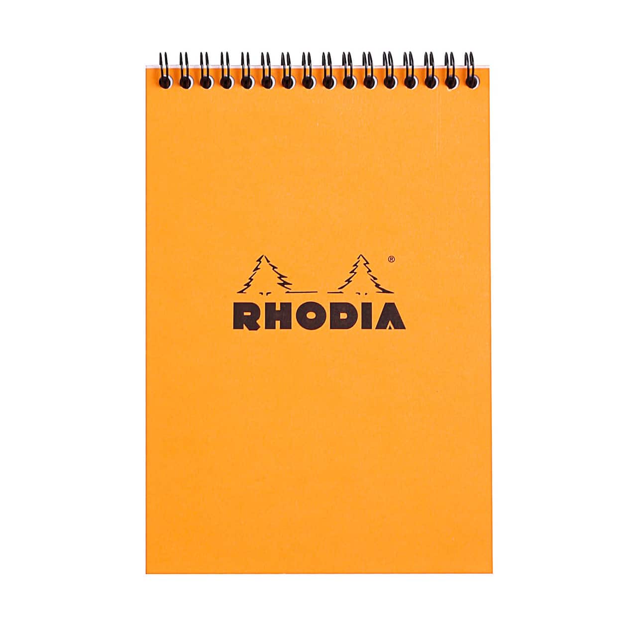 Rhodia&#xAE; Orange Graph Spiral Sketchbook
